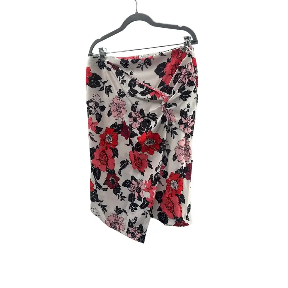 Kate Kasin High Waisted Pencil Faux wrap - Picture 1 of 5